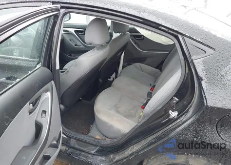 2013 Hyundai Elantra Gls z USA, uszkodzony, nr VIN 5NPDH4AE3DH282624